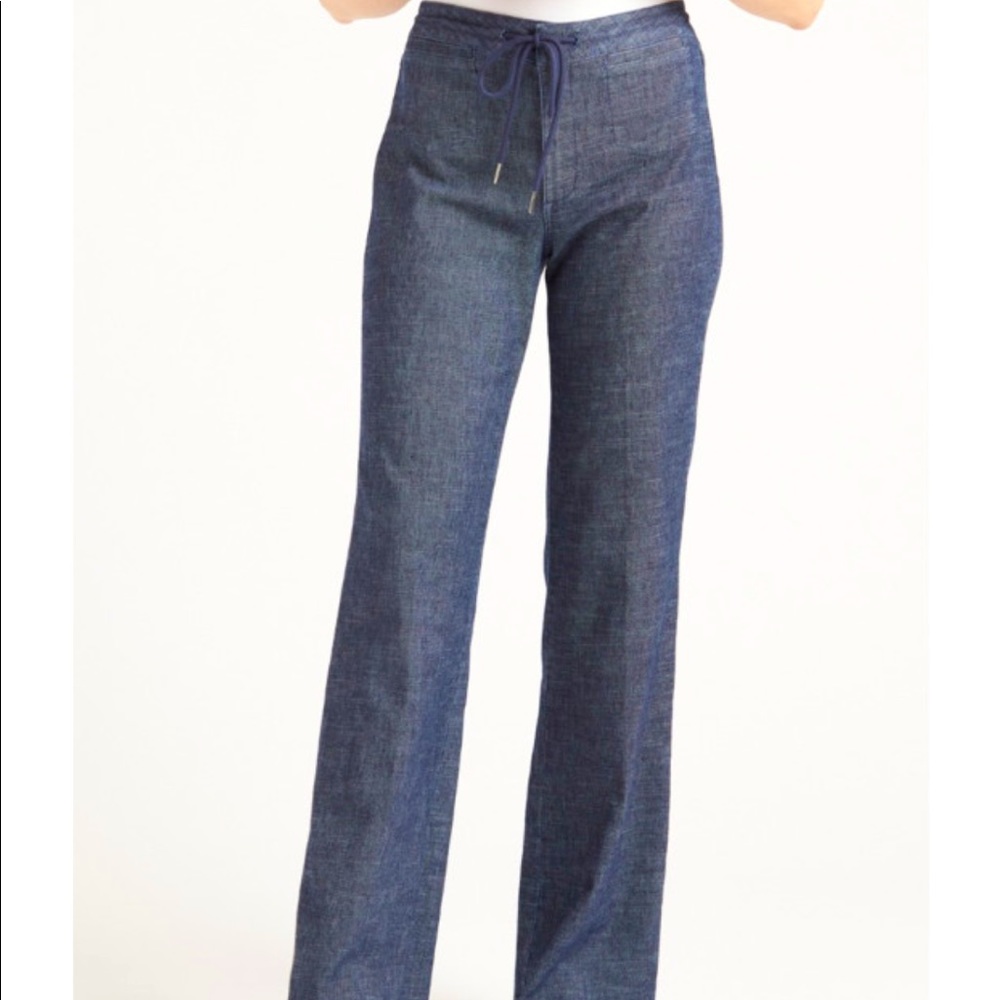 Evereve- Level 99 Elliott Lounge Pant- Denim color, sz 26, NWT